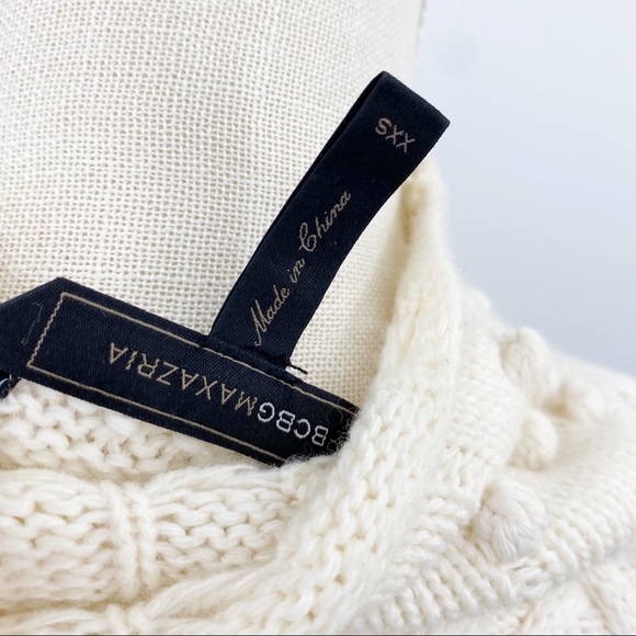 🚨FINAL SALE🚨BCBGMaxAzria Cable Knit Maylin Turtleneck - Picture 9 of 9